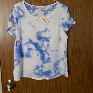 Short Sleeve Tye Dyed Shirt